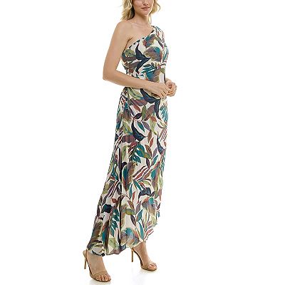 Nicole 2024 Miller women’s black & bright floral maxi dress size 4