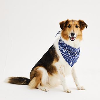Pet Jammies For Your Families® Winter Fairisle Pet Bandana