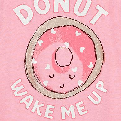 Girls 4-14 Carter's 4-Piece Pink Desserts Print Pajama Shirts & Pajama Pants Set
