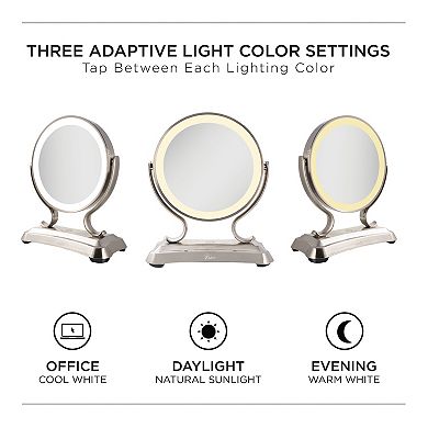 Zadro Glamour Led Lighted Makeup Mirror with Magnification