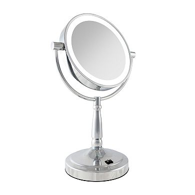 Zadro Cordless Magnifying Lighted Makeup Mirror