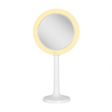 Zadro Hudson Suction Cup Lighted Makeup Mirror with Magnification