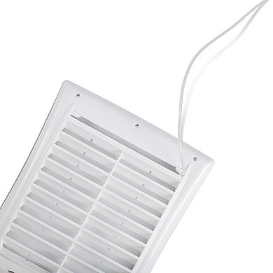 Zadro Fogless Lighted Shower Mirror with Mount & Rechargeable Battery