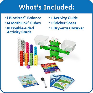 hand2mind Numberblocks Blockzee Balance Activity Set
