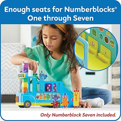 hand2mind Numberblocks Rainbow Counting Bus