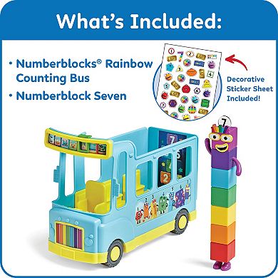 hand2mind Numberblocks Rainbow Counting Bus