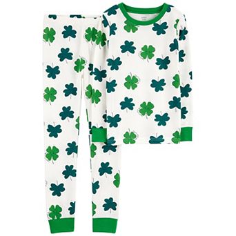 Kids 4-14 Carter's 2 pc St. Patrick's Day Snug Fit Cotton Pajamas