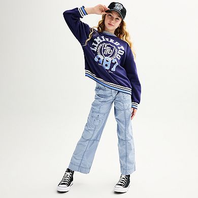 Girls 7-16 Limited Too Fleece Crew Pullover