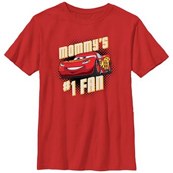 Disney / Pixar's Cars Mommy's #1 Fan Boys 4-7 Graphic Tee