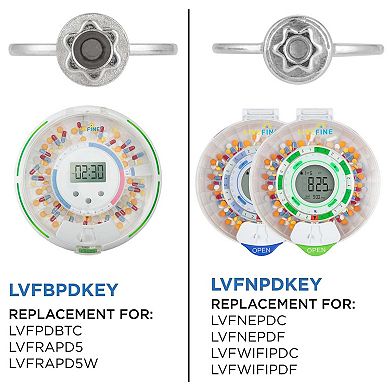 Livefine Replacement Key For Pill Dispensers