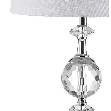 Channing Led Crystal/metal Table Lamp