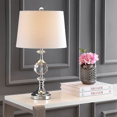 Channing Led Crystal/metal Table Lamp