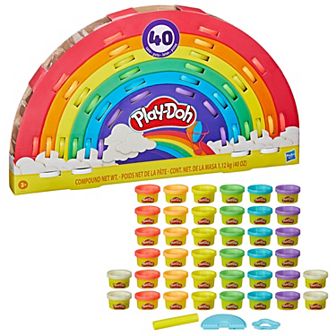 Play-Doh Ultimate Rainbow 40-Pack Set