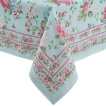 Vintage Floral Garden Rectangle Tablecloth
