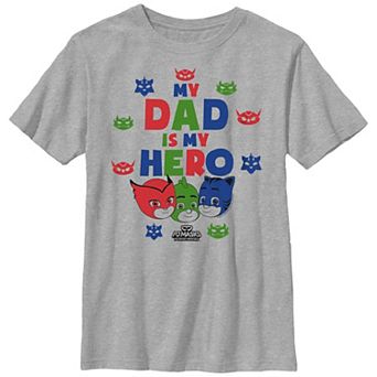 Disney's PJ Masks My Dad Is My Hero Boys 4-7 Graphic Tee