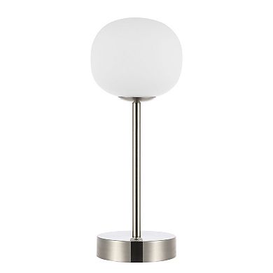 Natalia Modern Minimalist Iron Rechargeable Integrated Led Table Lamp