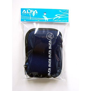 Alfa U-Bag Soft Blue Neoprene Holder for All Alfa USB WiFi Adapters Portable and Protective