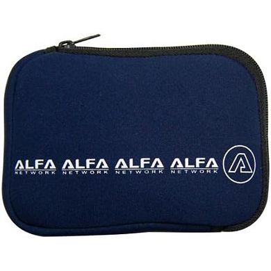 Alfa U-Bag Soft Blue Neoprene Holder for All Alfa USB WiFi Adapters Portable and Protective