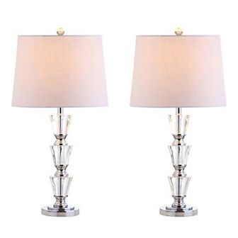 Layla Crystal Led Table Lamp (set Of 2)