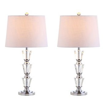 Layla Crystal Led Table Lamp (set Of 2)