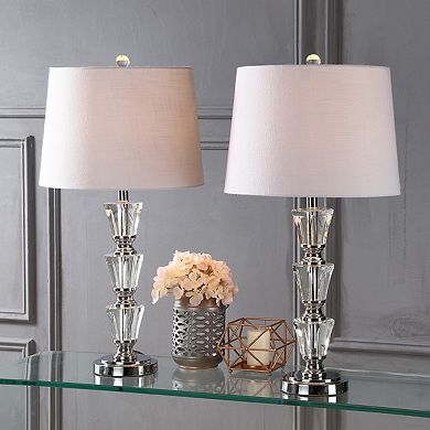 Layla Crystal Led Table Lamp (set Of 2)