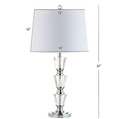 Layla Crystal Led Table Lamp (set Of 2)