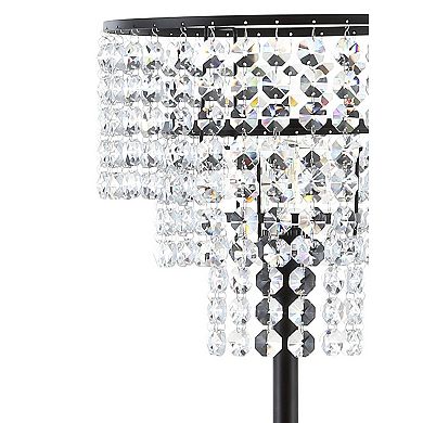 Juliette Crystal/metal Floor Lamp
