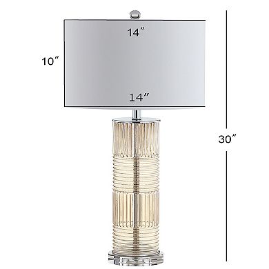 Genevieve Glasscrystal Led Table Lamp