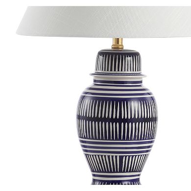 Reed Ceramiciron Modern Coastal Led Table Lamp