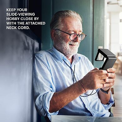 Kodak Magnifying Lighted Slide Viewer, Compact Portable 1.8x Led Backlight For Vintage 35mm Slides