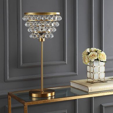 Buckingham Crystal/metal Table Lamp