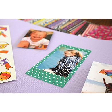 Zink Colorful, Fun & Decorative Photo Border Stickers For Hp Sprocket & More