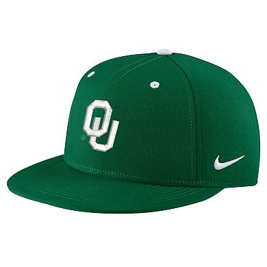 Men's Nike Green Oklahoma Sooners St. Patrick's Day True Fitted Performance Hat