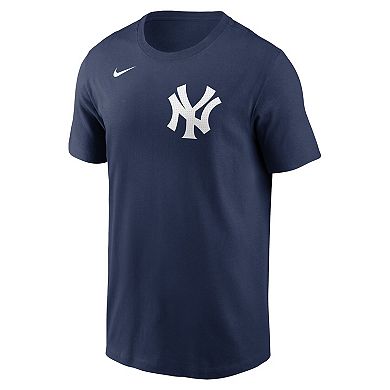 Men's Nike Navy New York Yankees Fuse Wordmark T-Shirt