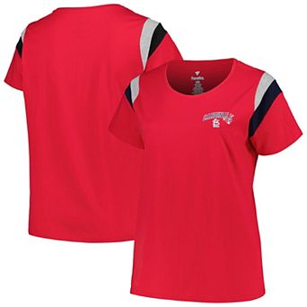 Women's Profile Red St. Louis Cardinals Plus Size Scoop Neck T-Shirt