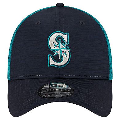 Men's New Era Navy Seattle Mariners Neo 39THIRTY Flex Hat