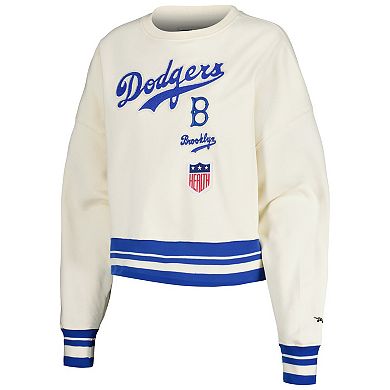 Women's Pro Standard Cream Los Angeles Dodgers Retro Classic Fleece ...