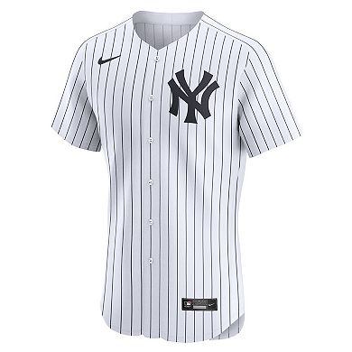 Men's Nike White New York Yankees Home Elite Jersey
