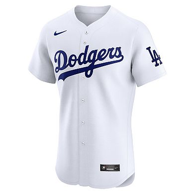 Men's Nike White Los Angeles Dodgers Home Elite Jersey