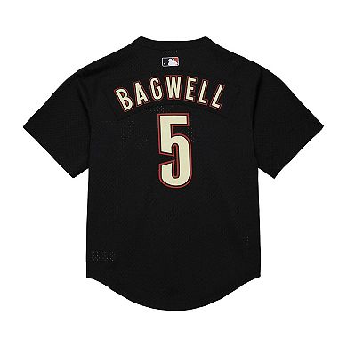 Men's Mitchell & Ness Jeff Bagwell Black Houston Astros Authentic Batting Practice Jersey