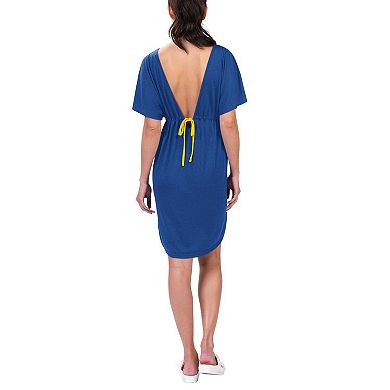 Women's G-III 4Her by Carl Banks Royal Los Angeles Rams Versus Swim Cover-Up