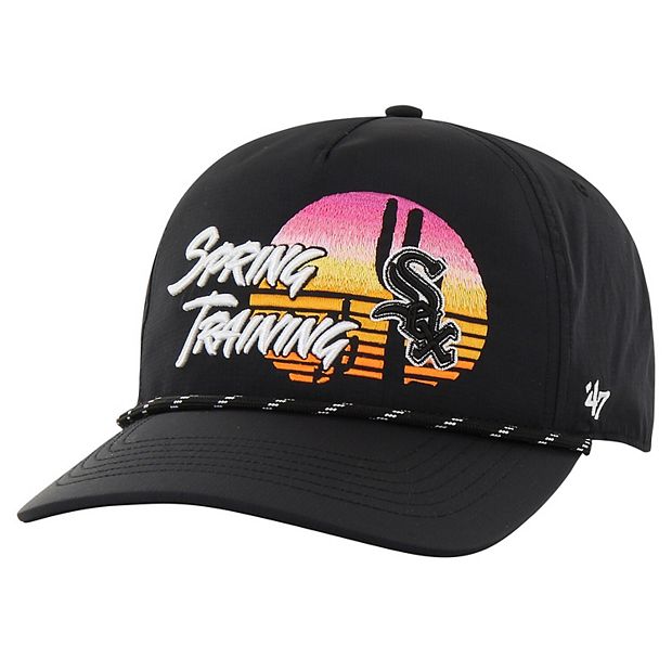 Men s 47 Black Chicago White Sox Spring Training Surfside Adjustable Hat