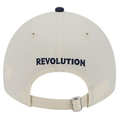 Men's New Era White New England Revolution 2024 Kick Off Collection 9TWENTY Adjustable Hat