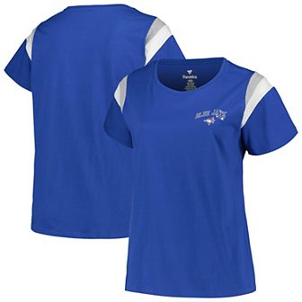 Women's Profile Royal Toronto Blue Jays Plus Size Scoop Neck T-Shirt