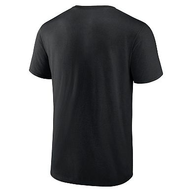 Men's Fanatics Branded  Black Tampa Bay Lightning Alternate Wordmark T-Shirt