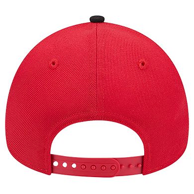 Men's New Era Red New York Red Bulls 2024 Kick Off Collection 9FORTY A-Frame Adjustable Hat