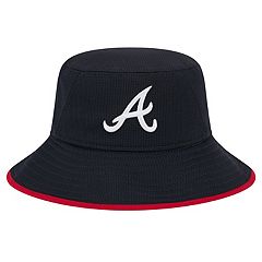 Toddler New Era Navy Atlanta Braves Spring Training Icon Bucket Hat