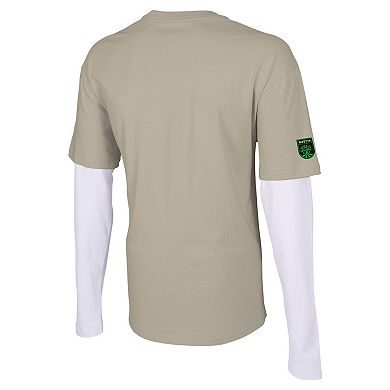 Men's Stadium Essentials Tan Austin FC Status Long Sleeve T-Shirt