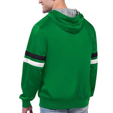 Men's G-III Sports by Carl Banks Kelly Green Boston Celtics Contender Full-Zip Hoodie Jacket