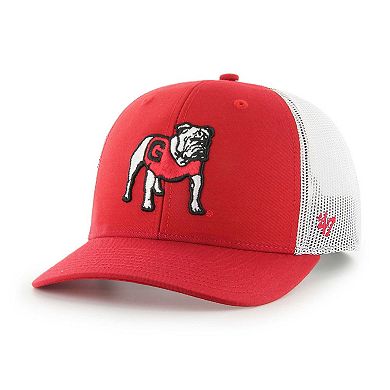 Men's '47 Red Georgia Bulldogs Trucker Adjustable Hat